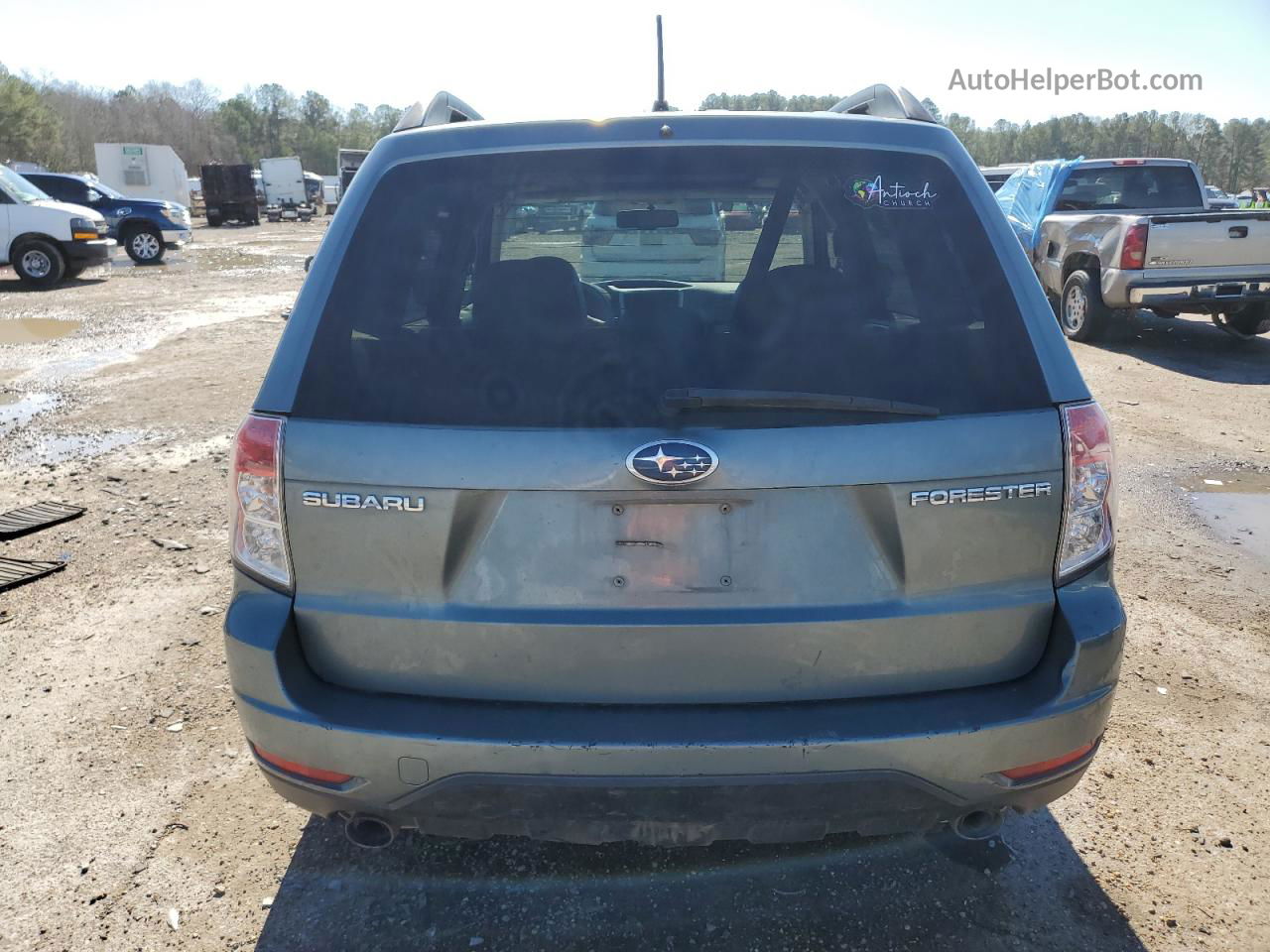 2009 Subaru Forester 2.5x Limited Бирюзовый vin: JF2SH64619H761820