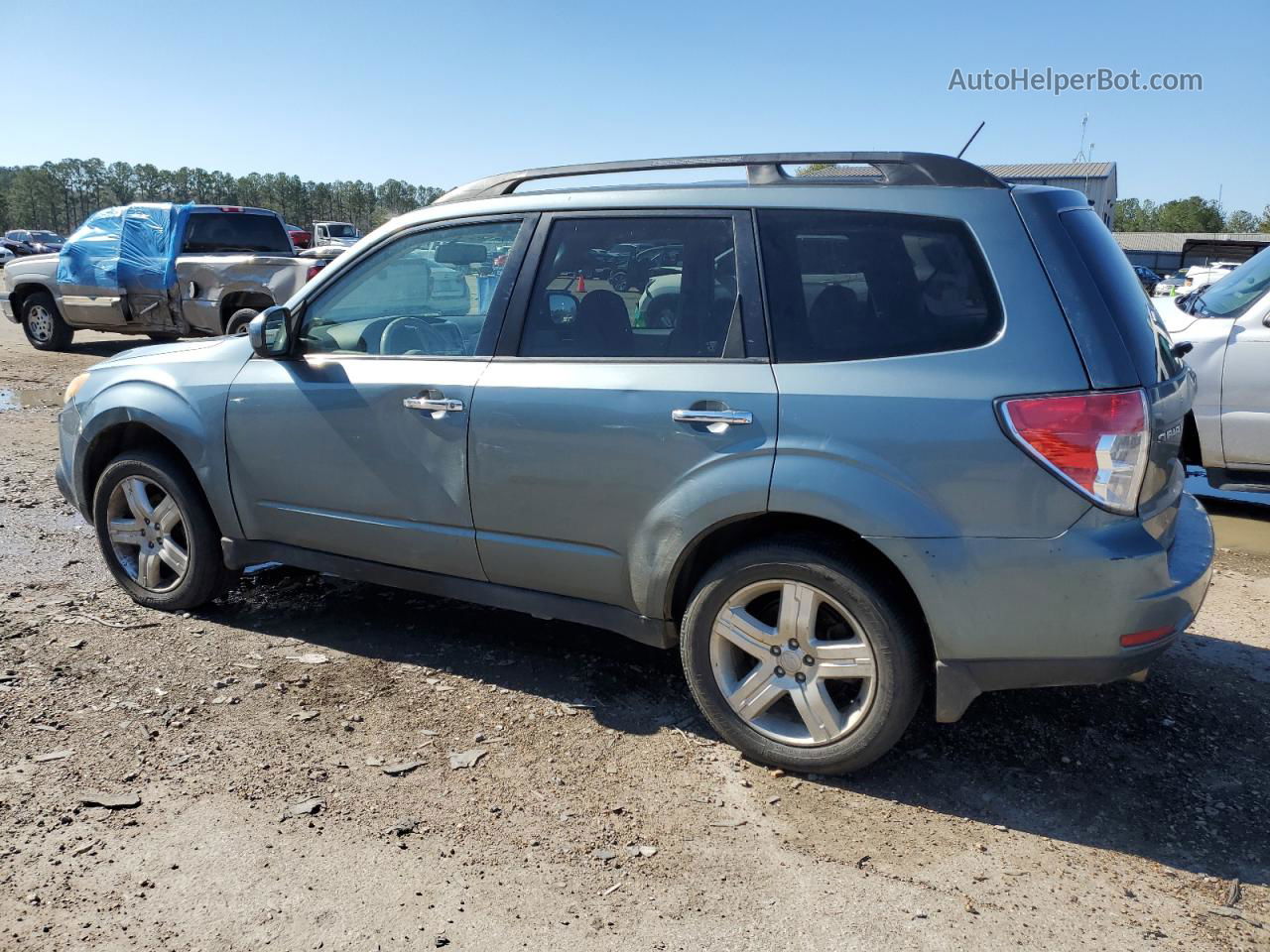 2009 Subaru Forester 2.5x Limited Turquoise vin: JF2SH64619H761820