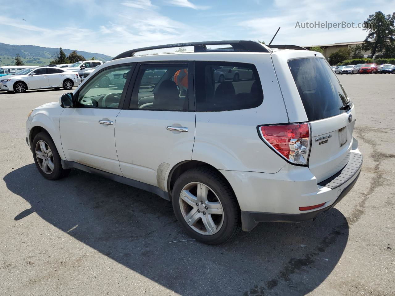 2009 Subaru Forester 2.5x Limited White vin: JF2SH64619H795045