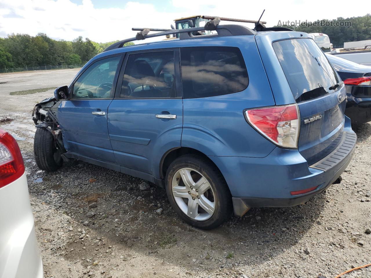 2009 Subaru Forester 2.5x Limited Blue vin: JF2SH64629H712089