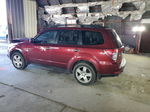 2009 Subaru Forester 2.5x Limited Burgundy vin: JF2SH64629H766640