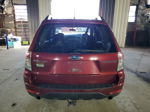 2009 Subaru Forester 2.5x Limited Burgundy vin: JF2SH64629H766640