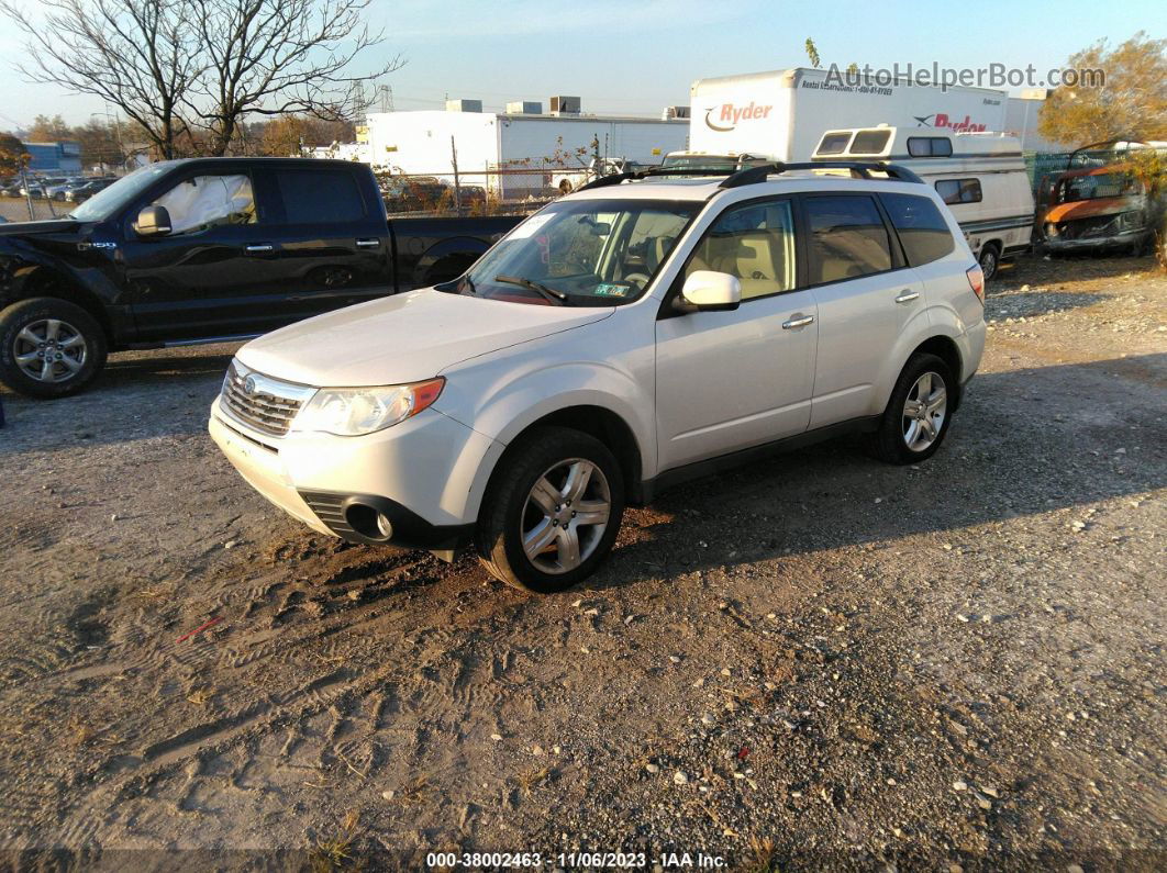 2009 Subaru Forester 2.5x Limited White vin: JF2SH64639H738734