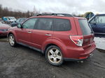 2009 Subaru Forester 2.5x Limited Red vin: JF2SH64639H742542