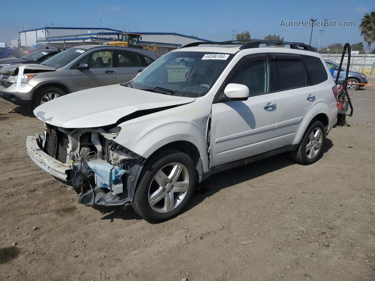 2009 Subaru Forester 2.5x Limited White vin: JF2SH64639H761785