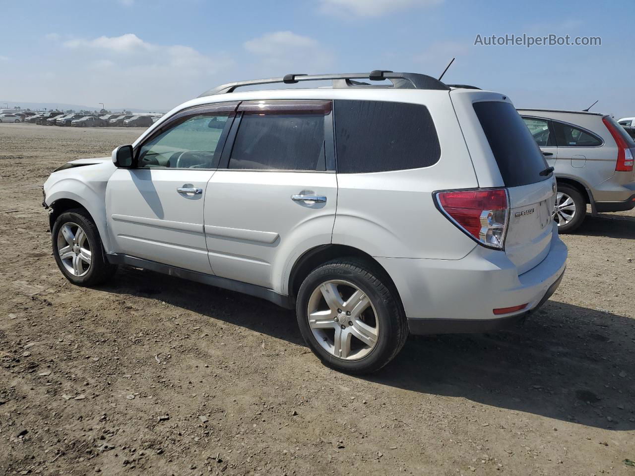 2009 Subaru Forester 2.5x Limited White vin: JF2SH64639H761785