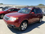 2009 Subaru Forester 2.5x Limited Burgundy vin: JF2SH64639H781082