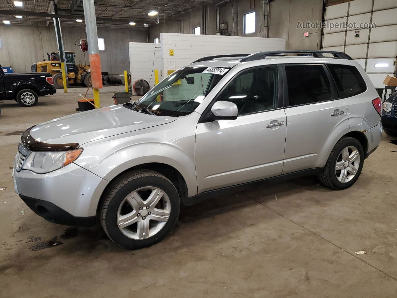 2009 Subaru Forester 2.5x Limited Silver vin: JF2SH64639H781678