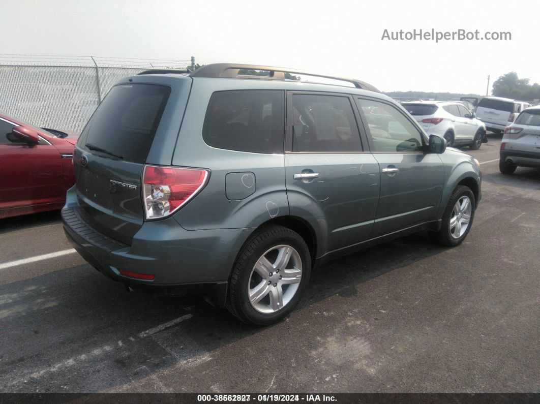 2009 Subaru Forester 2.5x Limited Blue vin: JF2SH64639H791546