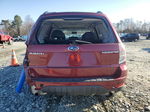 2009 Subaru Forester 2.5x Limited Бордовый vin: JF2SH64649H740167