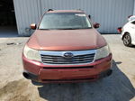 2009 Subaru Forester 2.5x Limited Maroon vin: JF2SH64649H749726