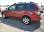 2009 Subaru Forester 2.5x Limited Maroon vin: JF2SH64649H749726