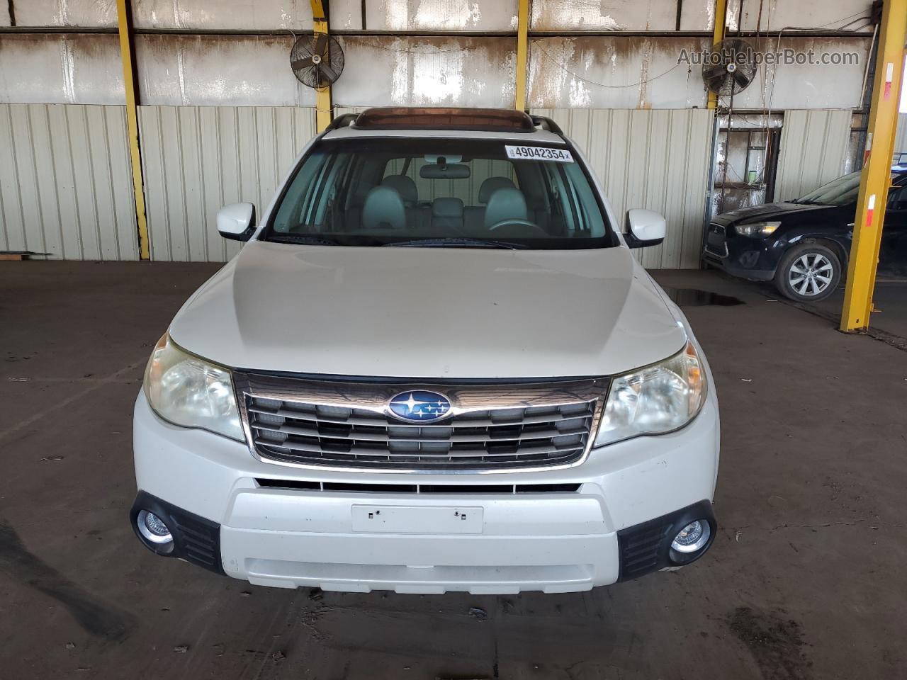 2009 Subaru Forester 2.5x Limited Белый vin: JF2SH64649H753033