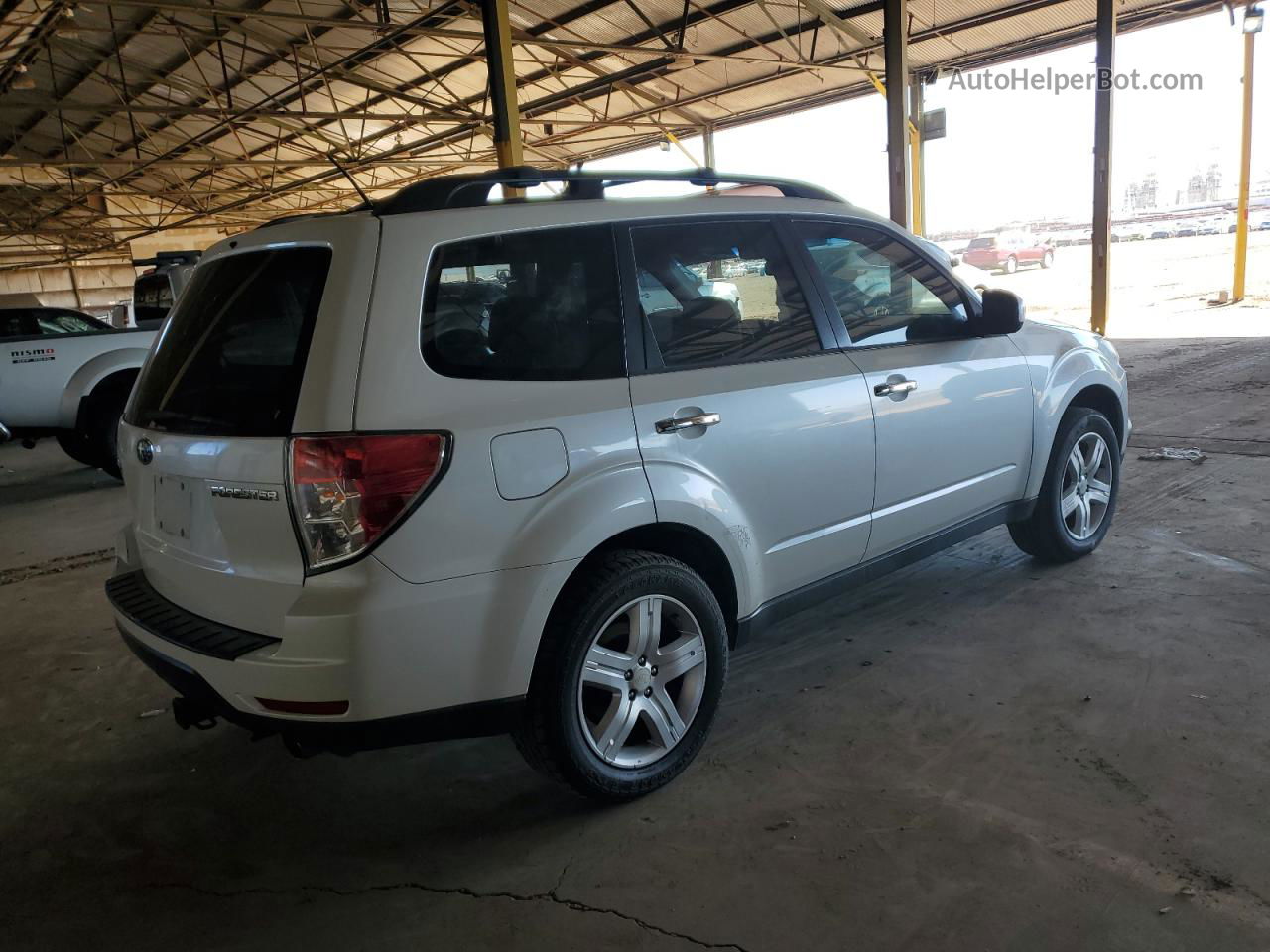 2009 Subaru Forester 2.5x Limited White vin: JF2SH64649H753033