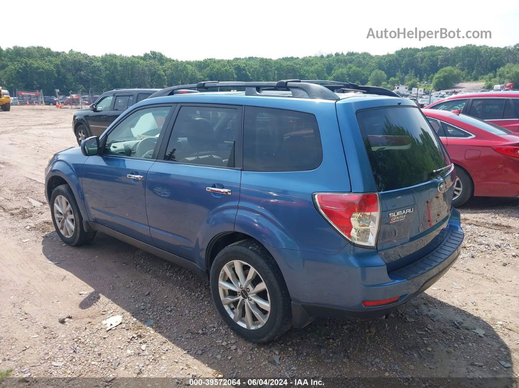 2009 Subaru Forester 2.5x Limited Синий vin: JF2SH64649H753503