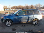 2009 Subaru Forester 2.5x Limited Blue vin: JF2SH64649H766588