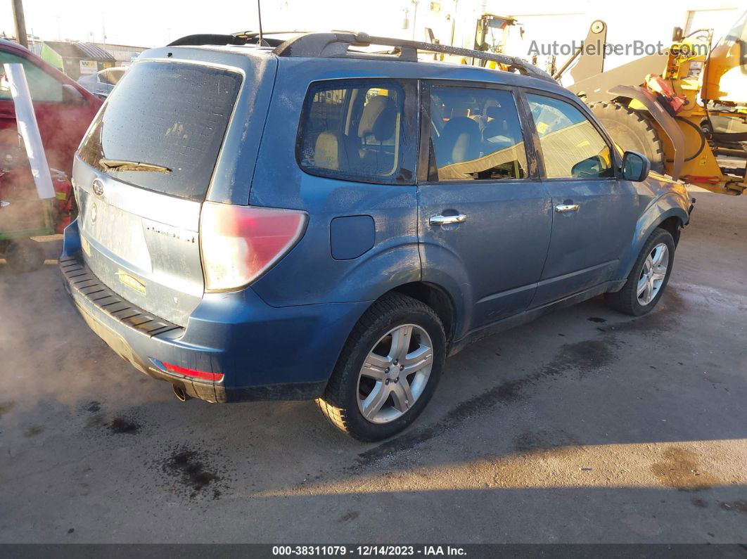 2009 Subaru Forester 2.5x Limited Blue vin: JF2SH64649H766588