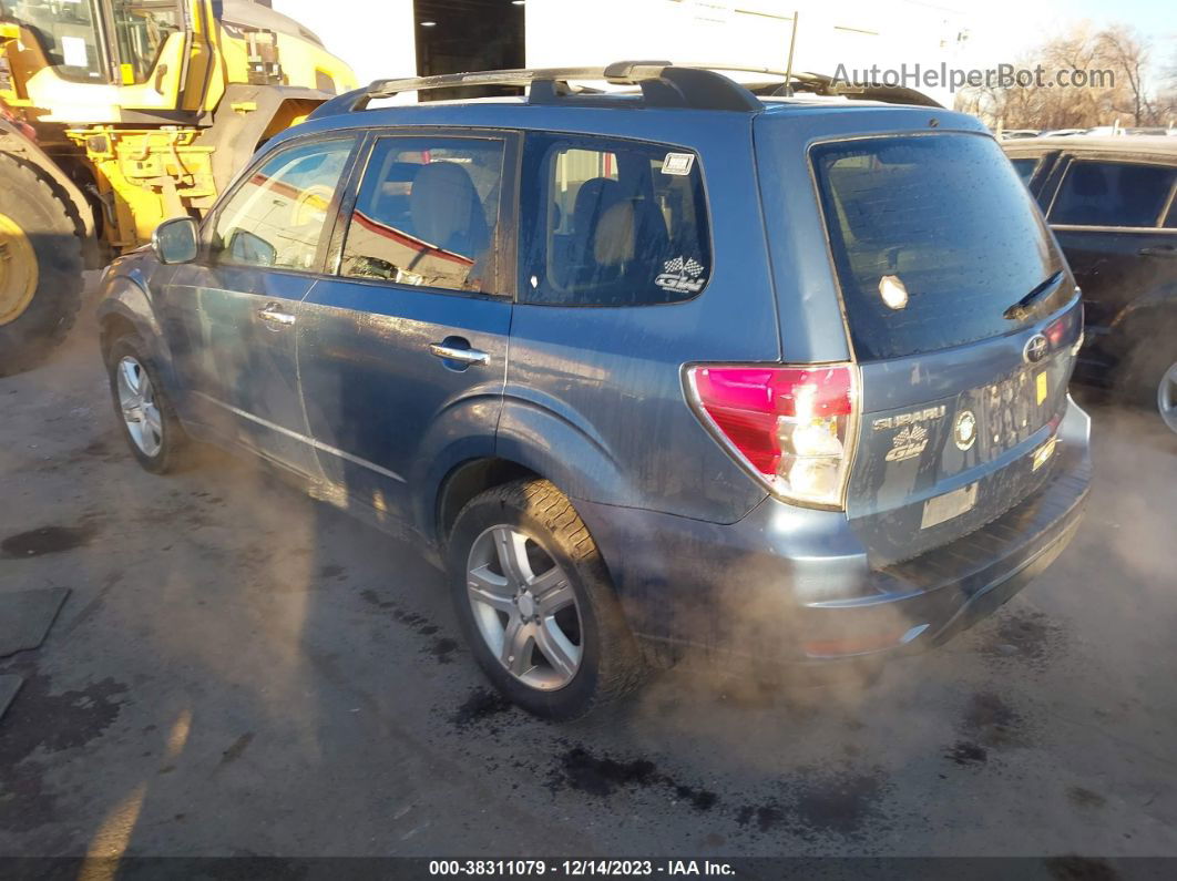 2009 Subaru Forester 2.5x Limited Blue vin: JF2SH64649H766588