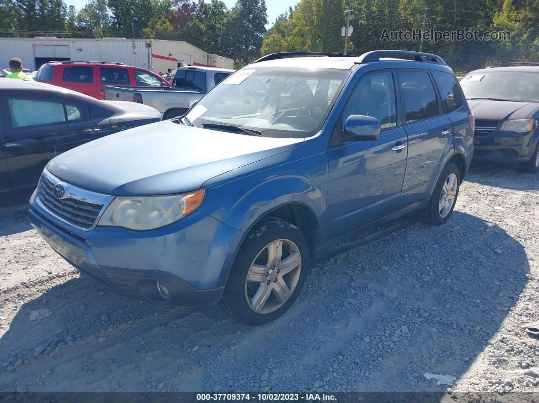 2009 Subaru Forester X Limited Бирюзовый vin: JF2SH64649H772231