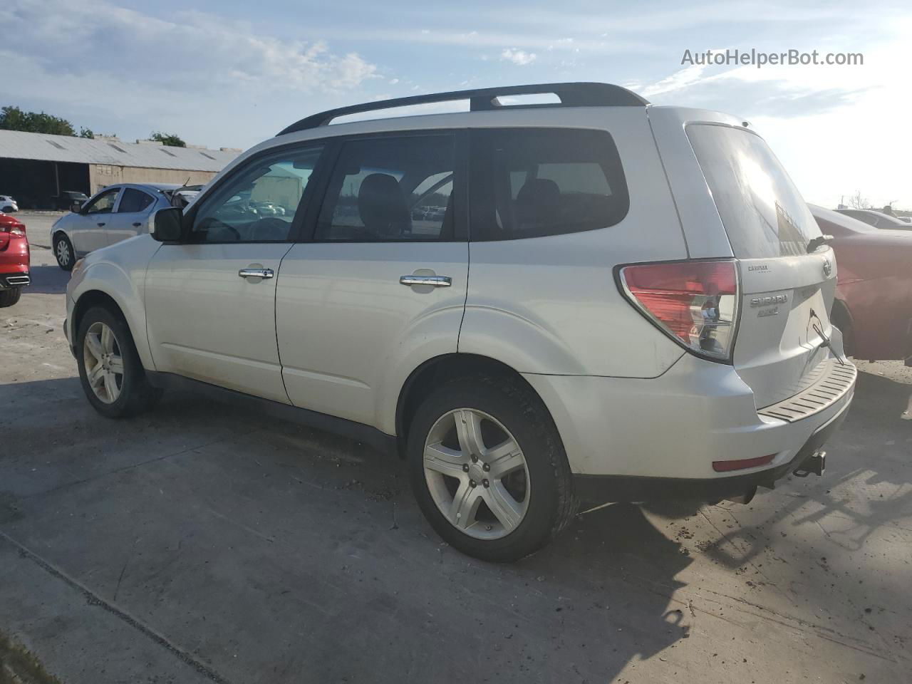 2009 Subaru Forester 2.5x Limited Белый vin: JF2SH64649H775016