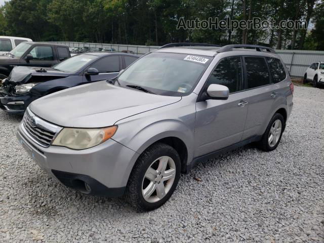 2009 Subaru Forester 2.5x Limited Silver vin: JF2SH64659H706741