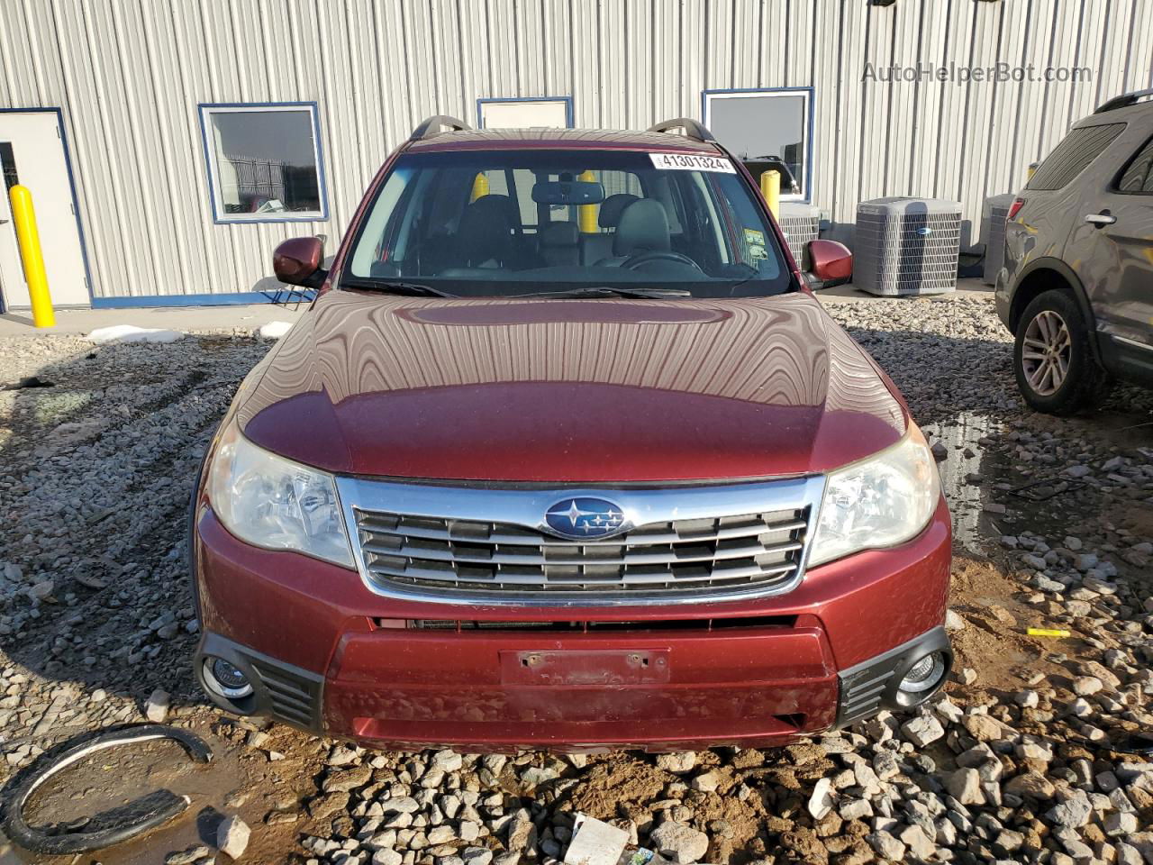 2009 Subaru Forester 2.5x Limited Red vin: JF2SH64659H731011