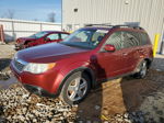 2009 Subaru Forester 2.5x Limited Red vin: JF2SH64659H731011