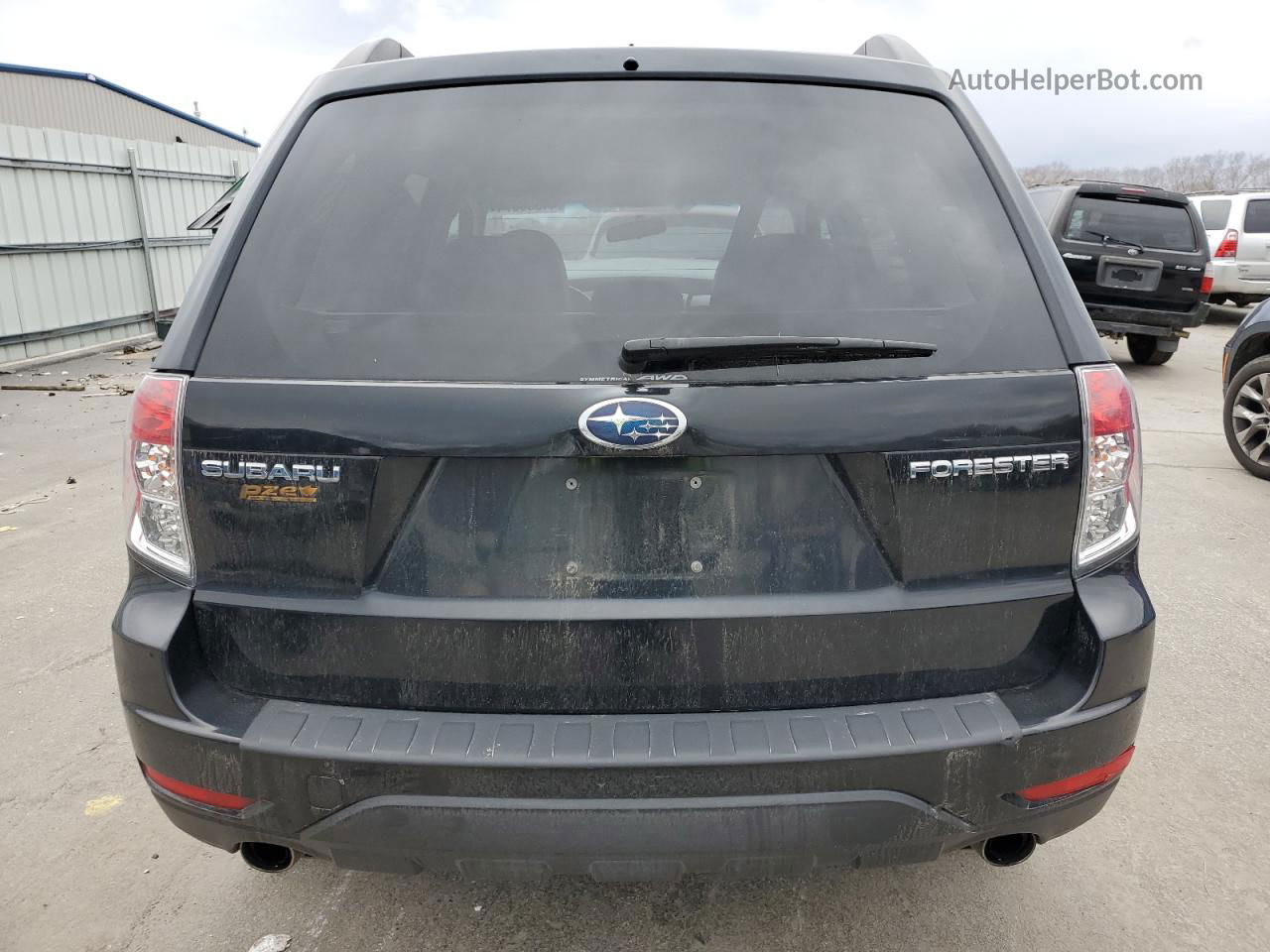 2009 Subaru Forester 2.5x Limited Black vin: JF2SH64659H756619