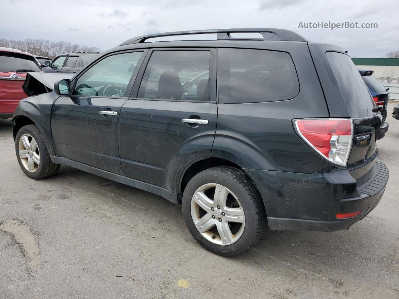 2009 Subaru Forester 2.5x Limited Black vin: JF2SH64659H756619