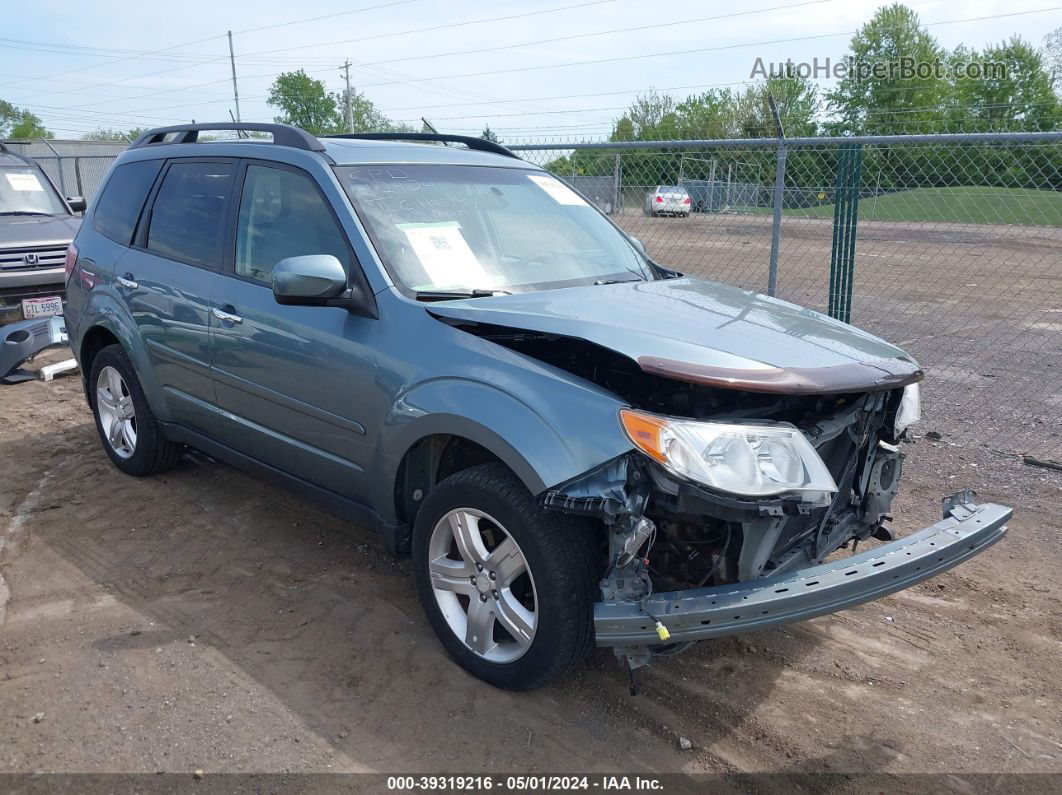 2009 Subaru Forester 2.5x Limited Blue vin: JF2SH64669H744639