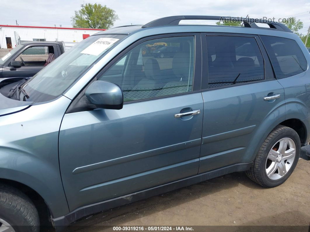 2009 Subaru Forester 2.5x Limited Blue vin: JF2SH64669H744639