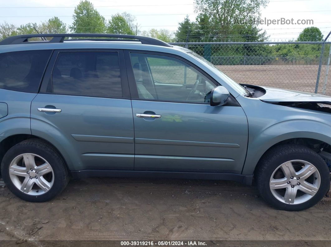 2009 Subaru Forester 2.5x Limited Blue vin: JF2SH64669H744639