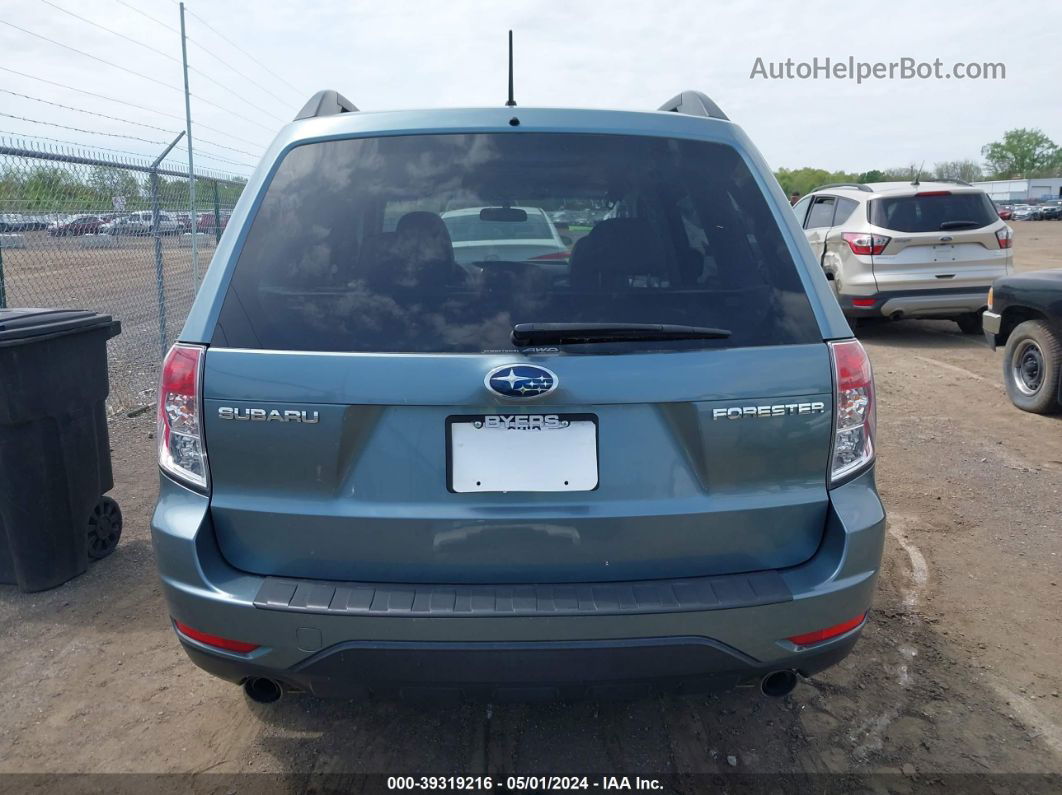 2009 Subaru Forester 2.5x Limited Blue vin: JF2SH64669H744639