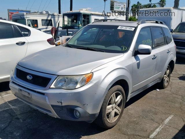 2009 Subaru Forester 2.5x Limited Silver vin: JF2SH64669H765331