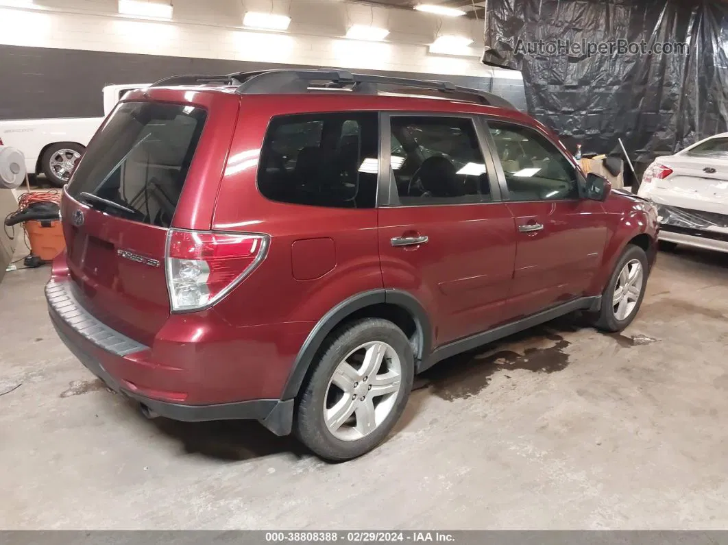 2009 Subaru Forester 2.5x Limited Красный vin: JF2SH64669H768620