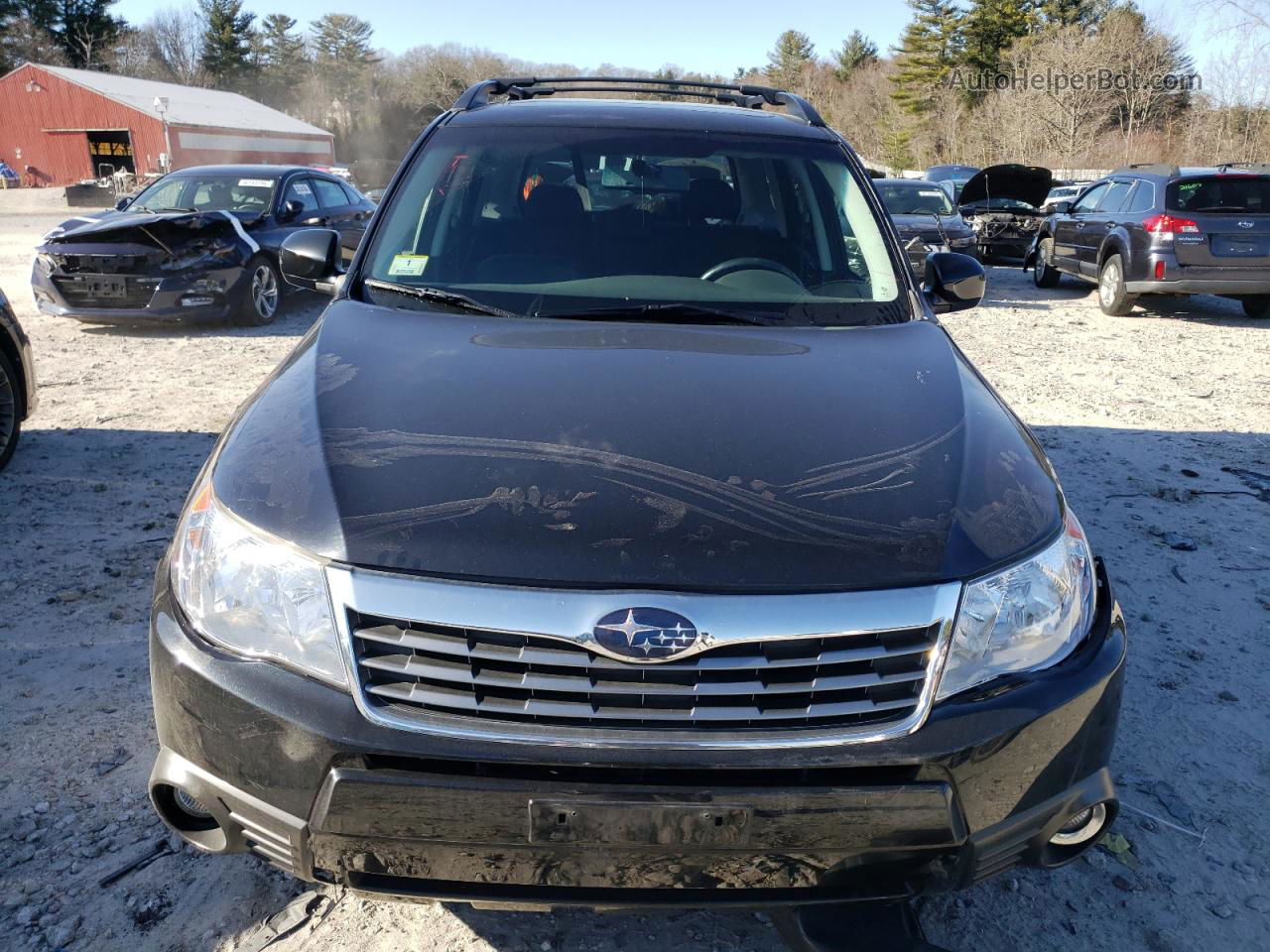 2009 Subaru Forester 2.5x Limited Black vin: JF2SH64669H772859