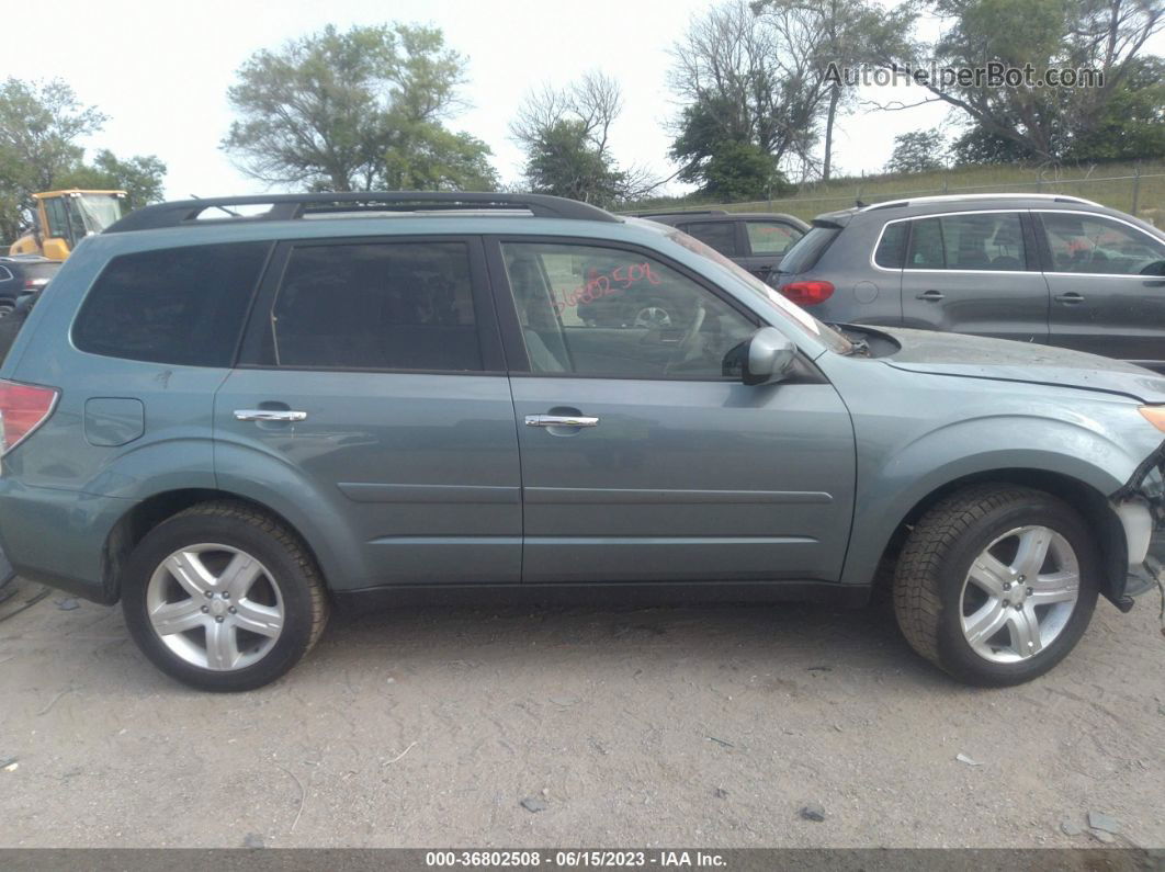 2009 Subaru Forester 2.5x Limited Light Blue vin: JF2SH64669H788236