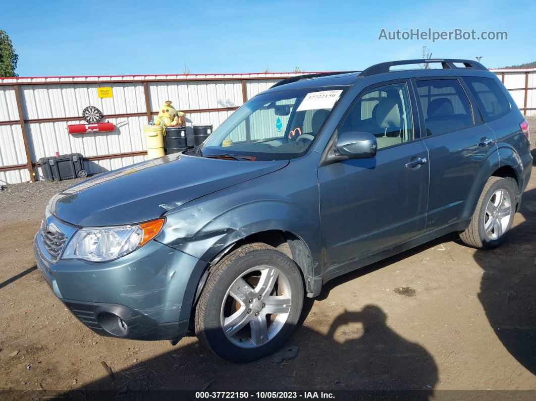 2009 Subaru Forester 2.5x Limited Green vin: JF2SH64679H741362