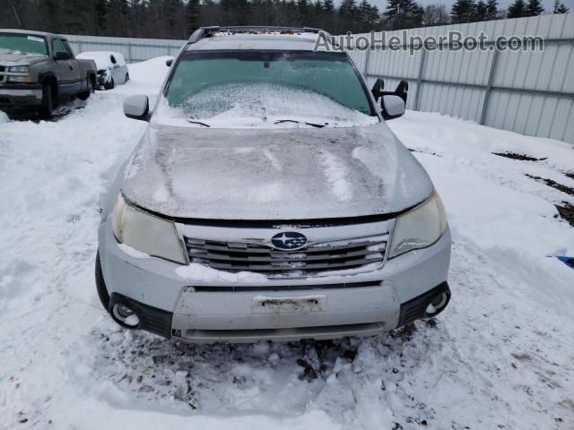 2009 Subaru Forester 2.5x Limited Silver vin: JF2SH64679H756072