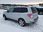 2009 Subaru Forester 2.5x Limited Silver vin: JF2SH64679H756072