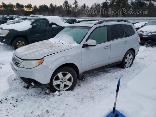 2009 Subaru Forester 2.5x Limited Silver vin: JF2SH64679H756072