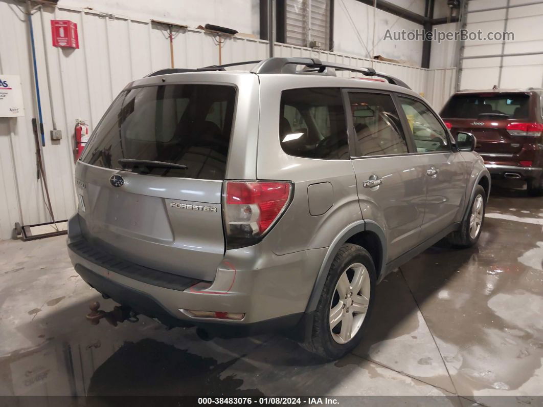 2009 Subaru Forester 2.5x Limited Silver vin: JF2SH64689H735781