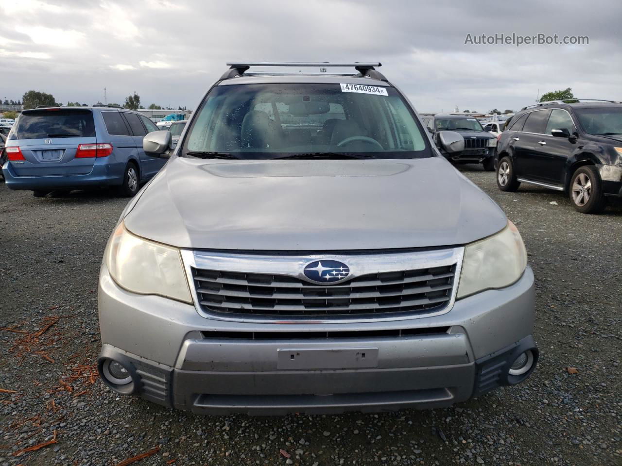 2009 Subaru Forester 2.5x Limited Beige vin: JF2SH64689H765105