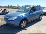 2009 Subaru Forester 2.5x Limited Blue vin: JF2SH64699H728645