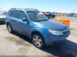 2009 Subaru Forester 2.5x Limited Blue vin: JF2SH64699H728645