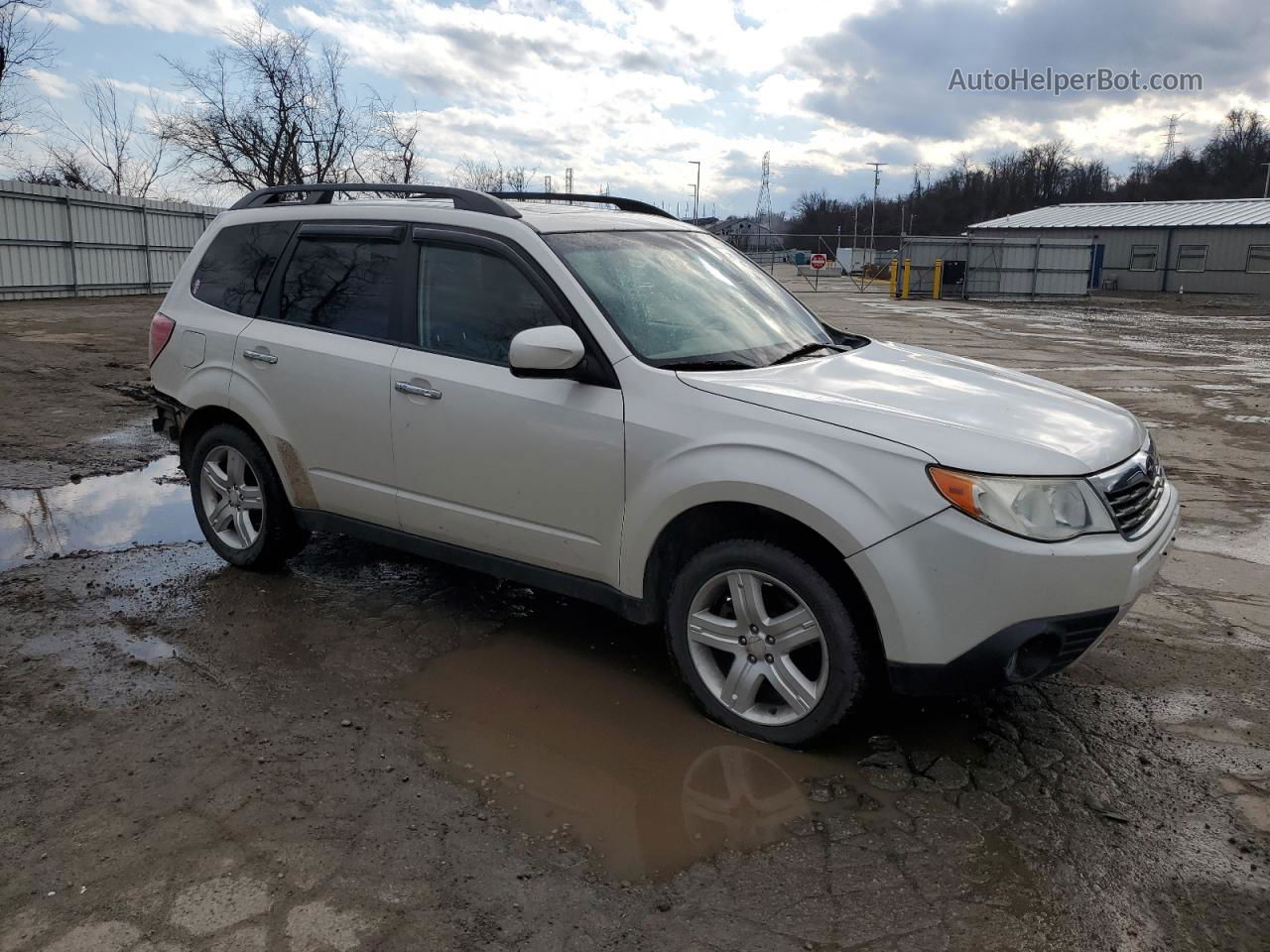 2009 Subaru Forester 2.5x Limited Белый vin: JF2SH64699H728919