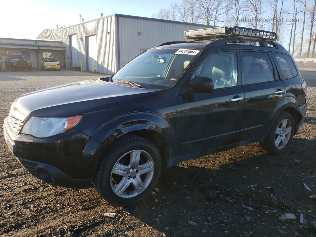 2009 Subaru Forester 2.5x Limited Black vin: JF2SH64699H730606