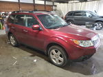 2009 Subaru Forester 2.5x Limited Red vin: JF2SH64699H734221