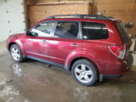 2009 Subaru Forester 2.5x Limited Red vin: JF2SH64699H734221