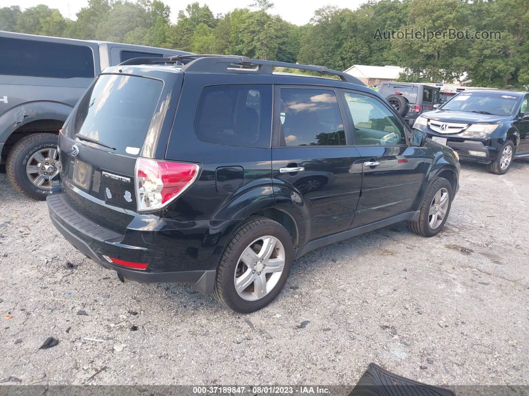 2009 Subaru Forester X Limited W/nav Black vin: JF2SH64699H772144